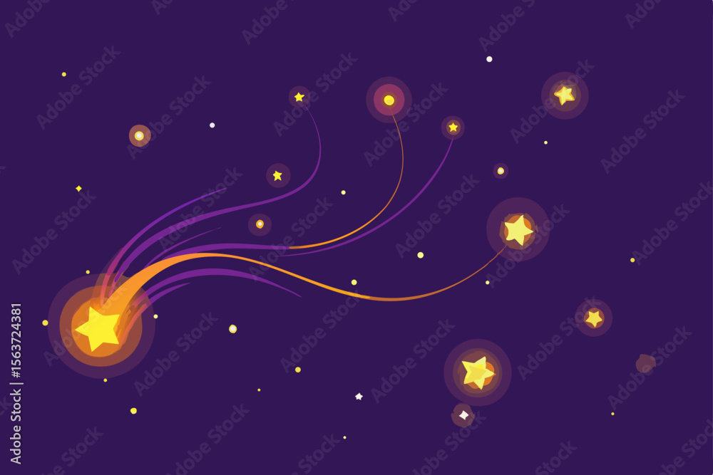 Fototapeta premium vector illustration of an abstract background