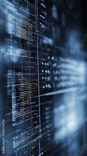 Abstract Digital Visualization: Data Science & Cybersecurity Innovations