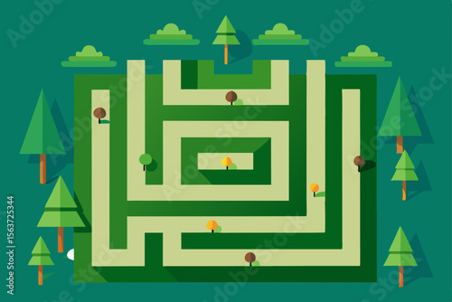 house in the garden