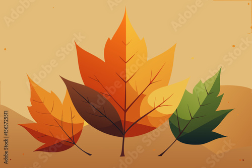 autumn leaves background