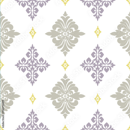 seamless damask pattern