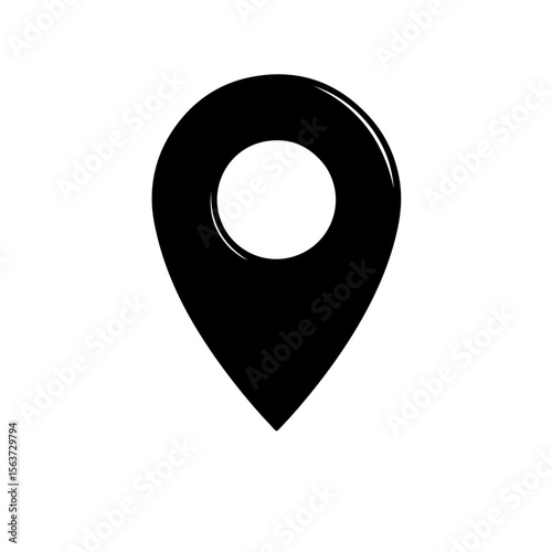 vector map pin location