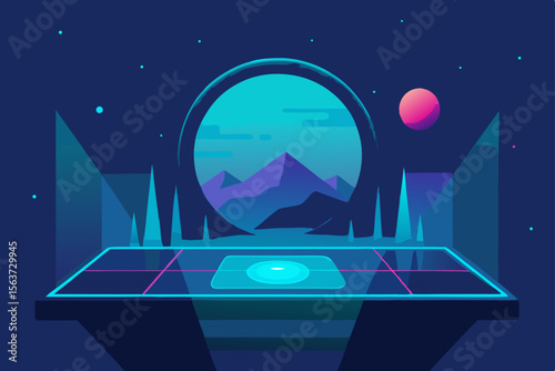 night in the city