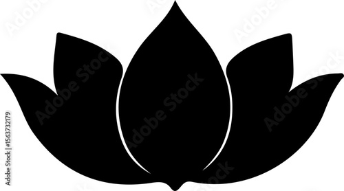 Water Lily Silhouette Vector Art, Water Lily Shadow Art Design, Water Lily Silhouette Illustration, Water Lily Floral Silhouette Vector, Water Lily Black Outline Vector, Water Lily Bloom Silhouette Ar