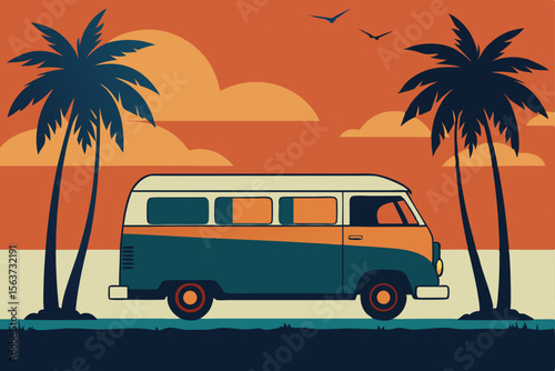 car on the beach