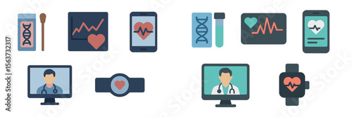 Digital health technology and telemedicine tools for modern healthcare applications in a clinical environment