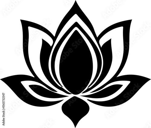 Water Lily Silhouette Vector Art, Water Lily Shadow Art Design, Water Lily Silhouette Illustration, Water Lily Floral Silhouette Vector, Water Lily Black Outline Vector, Water Lily Bloom Silhouette Ar