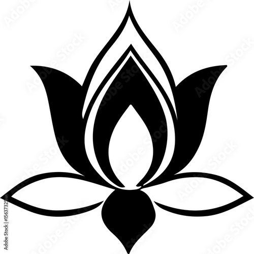 Water Lily Silhouette Vector Art, Water Lily Shadow Art Design, Water Lily Silhouette Illustration, Water Lily Floral Silhouette Vector, Water Lily Black Outline Vector, Water Lily Bloom Silhouette Ar