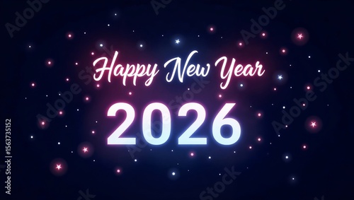 Bright neon-style 