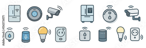 Smart home devices showcasing modern technology in a seamless and connected lifestyle