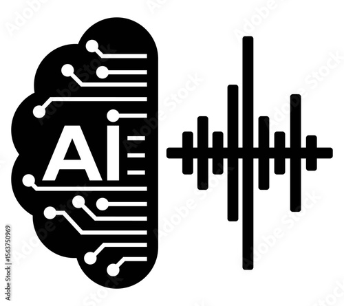Innovative Concept of Artificial Intelligence Processing Audio and Sound Waves Through Brain Connectivity Technology