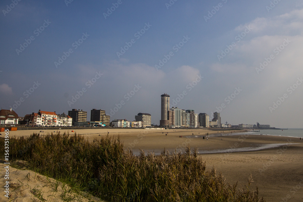Cityscape with the boulevard of Vlissingen, the Netherlands. Cityscape with the boulevard of Vlissingen, the Netherlands.