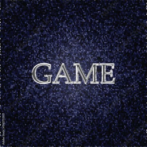 Text Effect With Game Typography