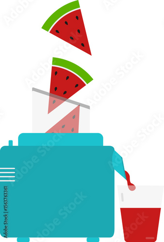 Watermelon juice production and process
