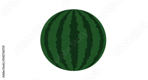 watermelon isolated on white background