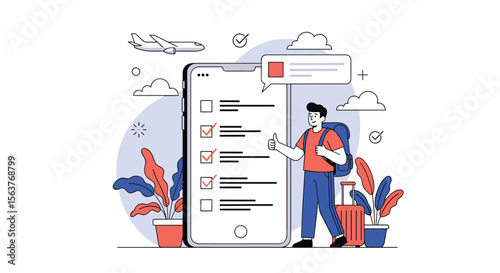 Planning a Trip Checklist for a Great Vacation Experience with Travel Essentials and Activities