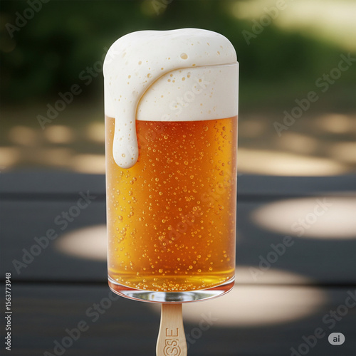 Helados de cerveza