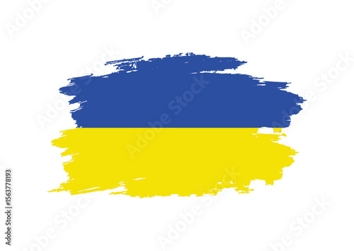 ukraina flag grunge style