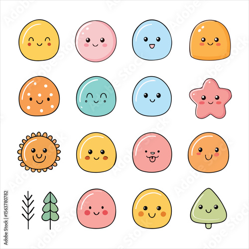 set of smiles isolated