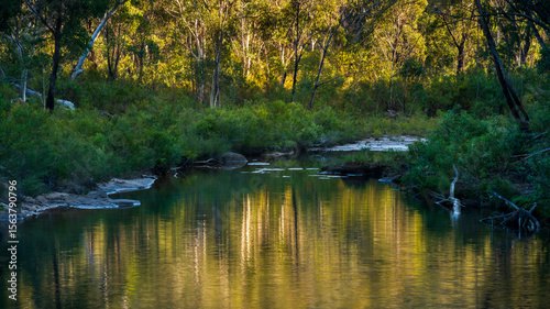 Photos Little river in nattai national park Buxton NSW Australia.