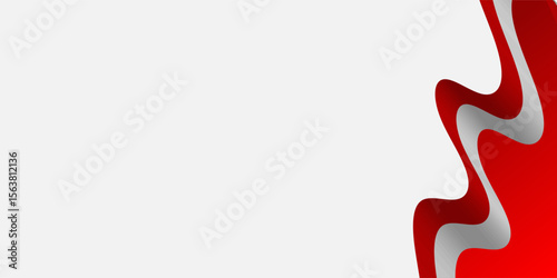 Indonesian flag design. Happy Indonesian Independence Day greetings. 17 August 1945, for templates of greeting cards, banners with the words Dirgahayu of the Republic of Indonesia.