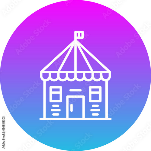 Circus Tent Icon