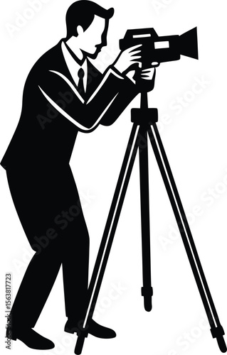 photographer with camera