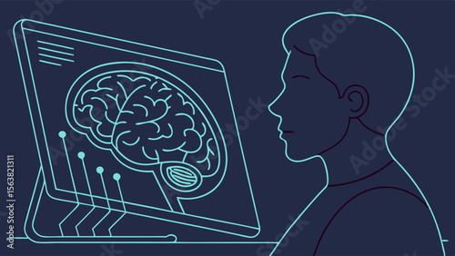 Brain-Computer Interface: Neural Technology Visualization