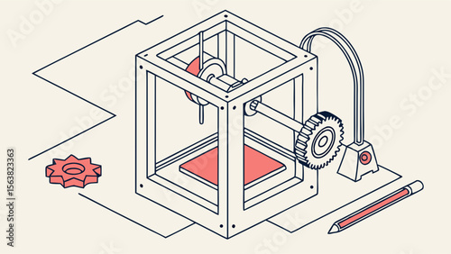 3D Printer Schematic: Innovation Blueprint