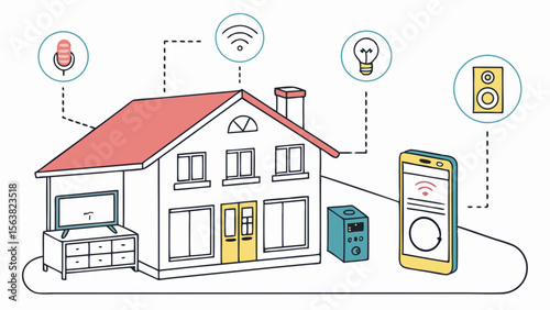 Smart Home Automation: Connected Devices and Wireless Technology