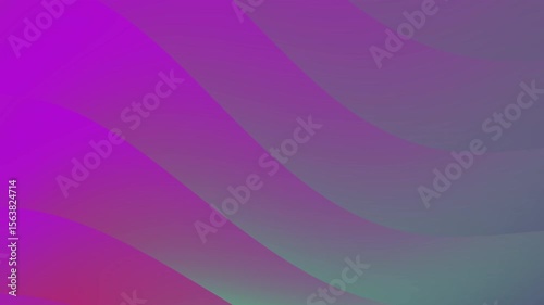 Abstract Purple and Teal Wave Background