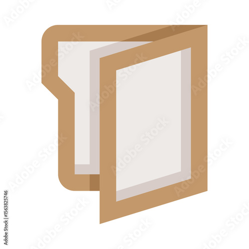 Computer Folder Flat Color Icon