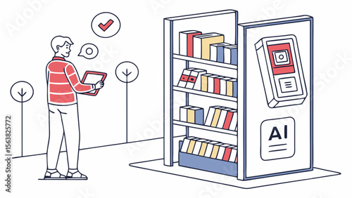 AI-Powered Library: Scan, Select, and Borrow