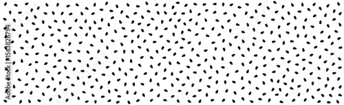 Abstract watermelon white background with seeds - Vector illustration