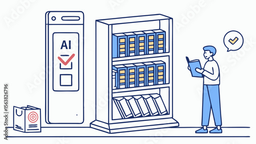 AI-Checked Books: Human Reading vs. Automated Curation