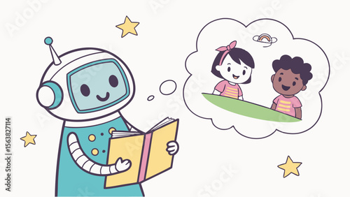 Robot Reading: A Child's Dream of Friendship