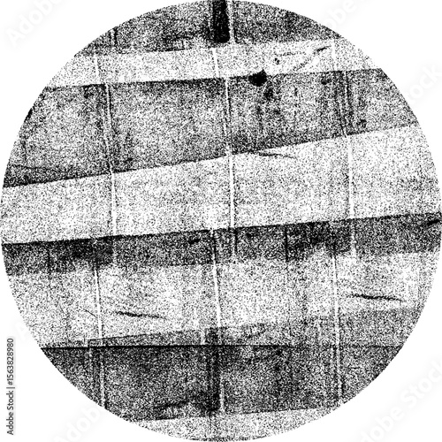 Large vector rolled ink texture with a transparent background