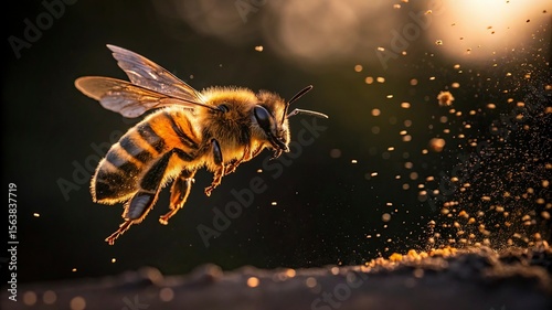 bee on a flower