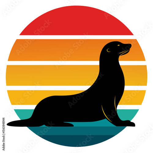 sea lion vector