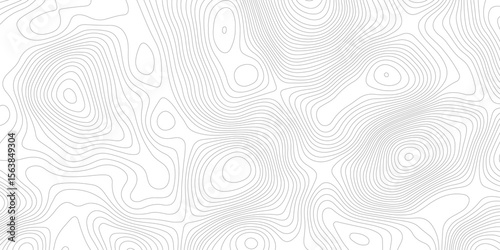 Abstract topography contour map line and modern wavy map line design, digital print terrain lines texture vector white background.	