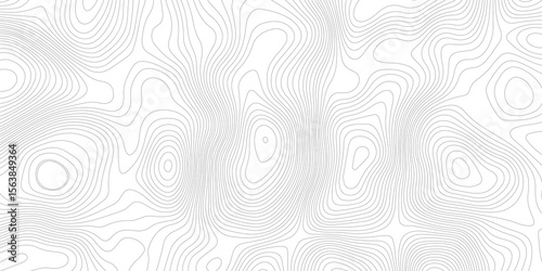 Abstract topography contour map line and modern wavy map line design, digital print terrain lines texture vector white background.	