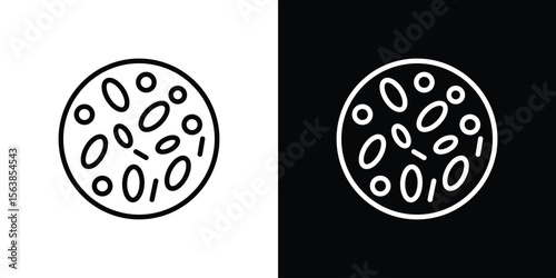 Thalassaemia icon for website, vector design template elegant style