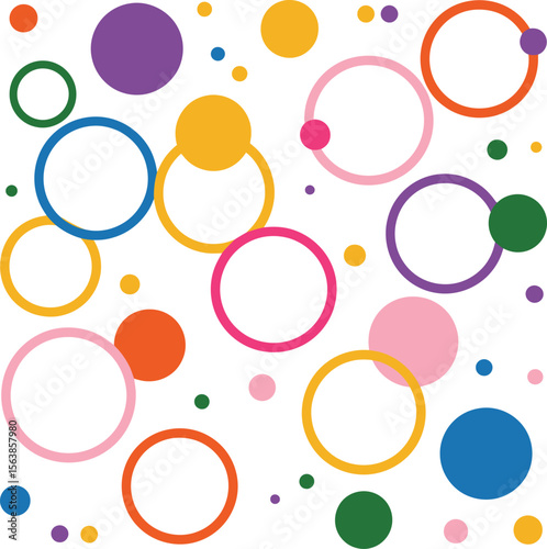 abstract background with circles