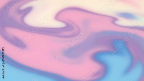 Abstract swirl of pastel pink, purple, and blue hues creating a dreamy, fluid design.