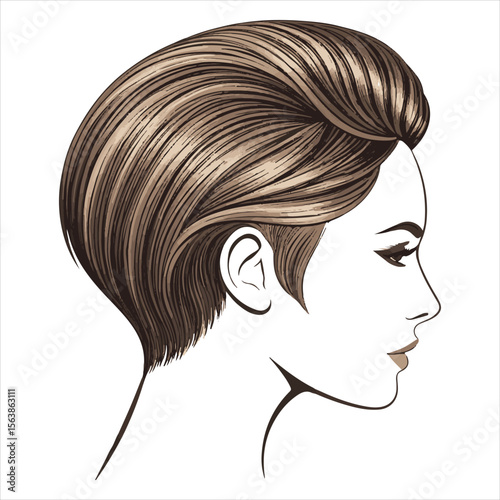 Man vector logo. Icon of man silhouette vector illustration.