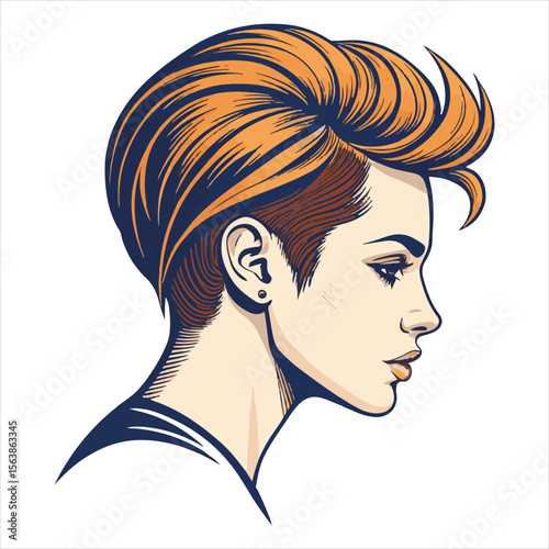 Man vector logo. Icon of man silhouette vector illustration.