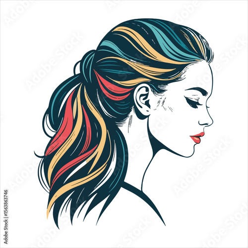 Man vector logo. Icon of man silhouette vector illustration.