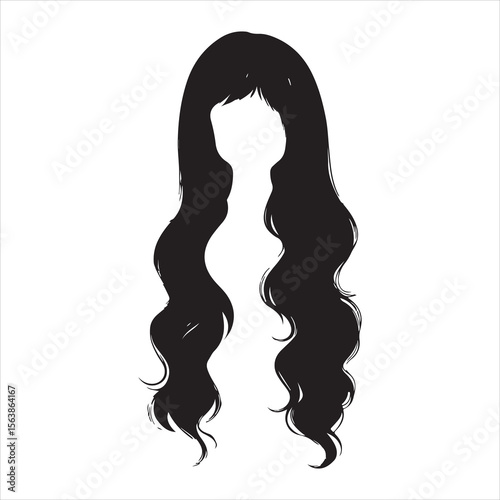 Man vector logo. Icon of man silhouette vector illustration.