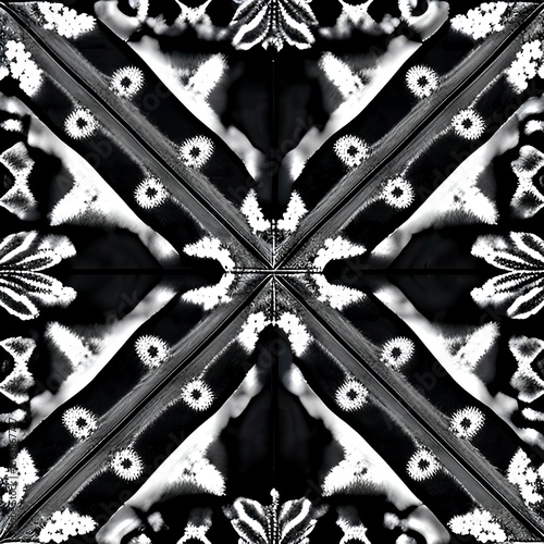 Abstract Geometric Pattern and Colorful Texture Background