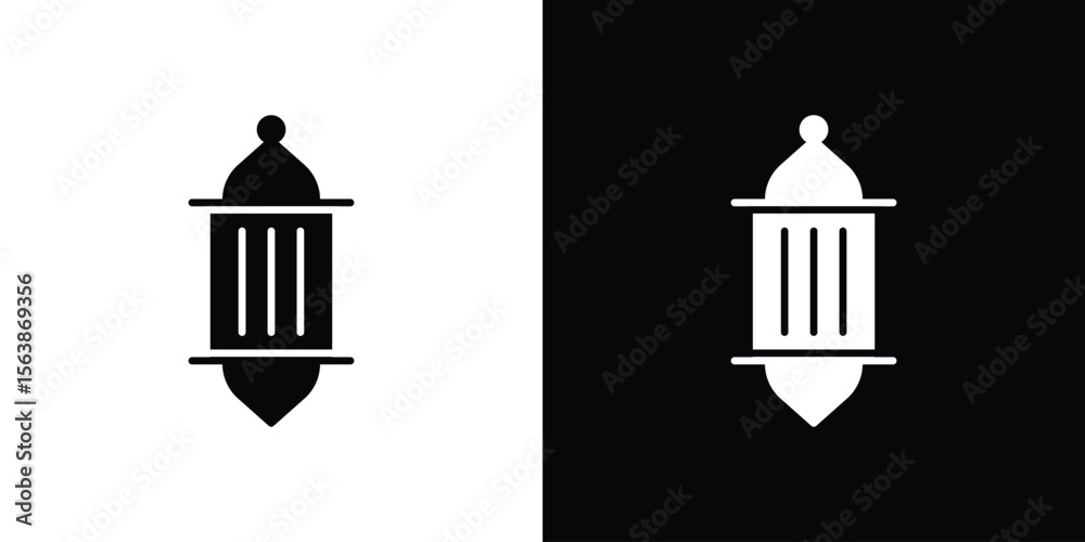 Naklejka premium Arabic Lamp icon of glyph style design vector pack